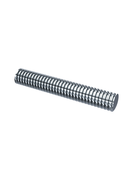 Trapez Vidalı Mil, TR 40-06  (Lmax:3000mm)