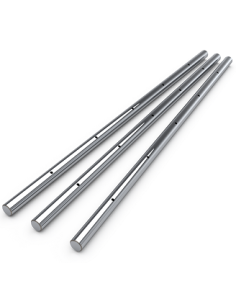 İndiksiyonlu Kromlu Delikli Mil