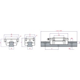 GHL15CA, Bilyalı Lineer Araba, Dar-Alçak