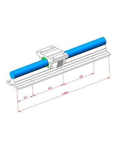 Mil Alt Destek - Profil + GCR15 Mil Ø20