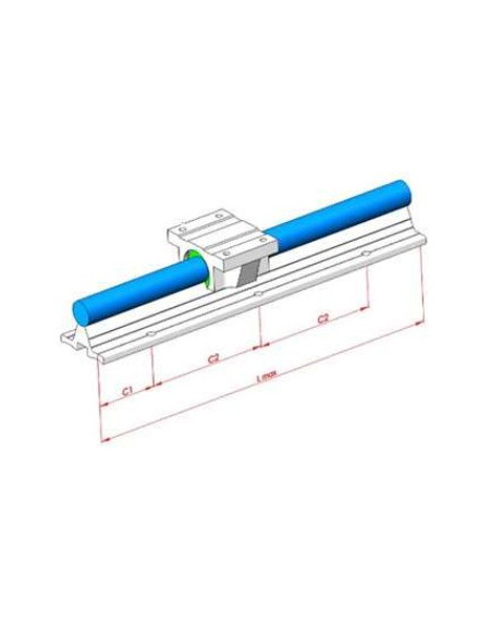 Mil Alt Destek - Profil + GCR15 Mil Ø30