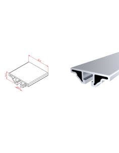 60'lık Yan Bariyer Profili