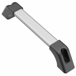 Alüminyum Boru Kulp Oval 25x10 mm