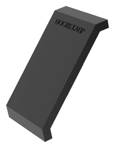 30x30 Geniş Köşe Bağlantı Kapağı Siyah