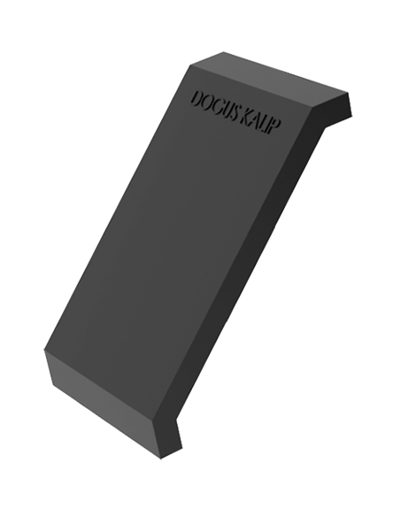 30x30 Geniş Köşe Bağlantı Kapağı Siyah