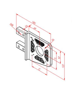 23x127 Tahrik Plakası ( Sağ- Sol Takım ) 2