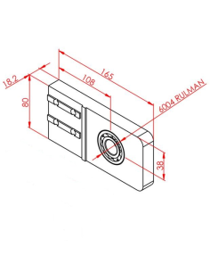 30x60 Konveyör Tahrik Plakası 2