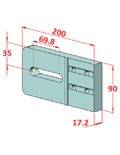 45x90 Konveyör Gergi Plakası 2