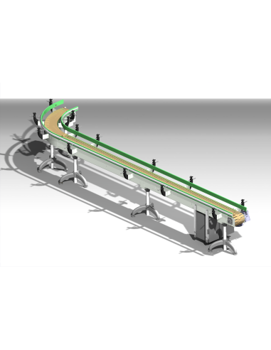 Asetal Bantlı Dönüşlü Konveyörler-3