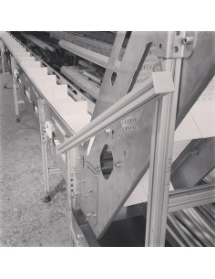 Moduler Bantlı Z Konveyörler