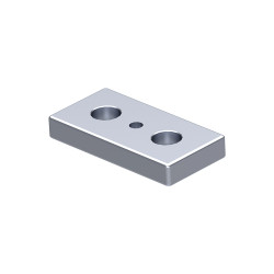 50x100 Pabuç Bağlantı Parçası M10 (Kumlamalı)